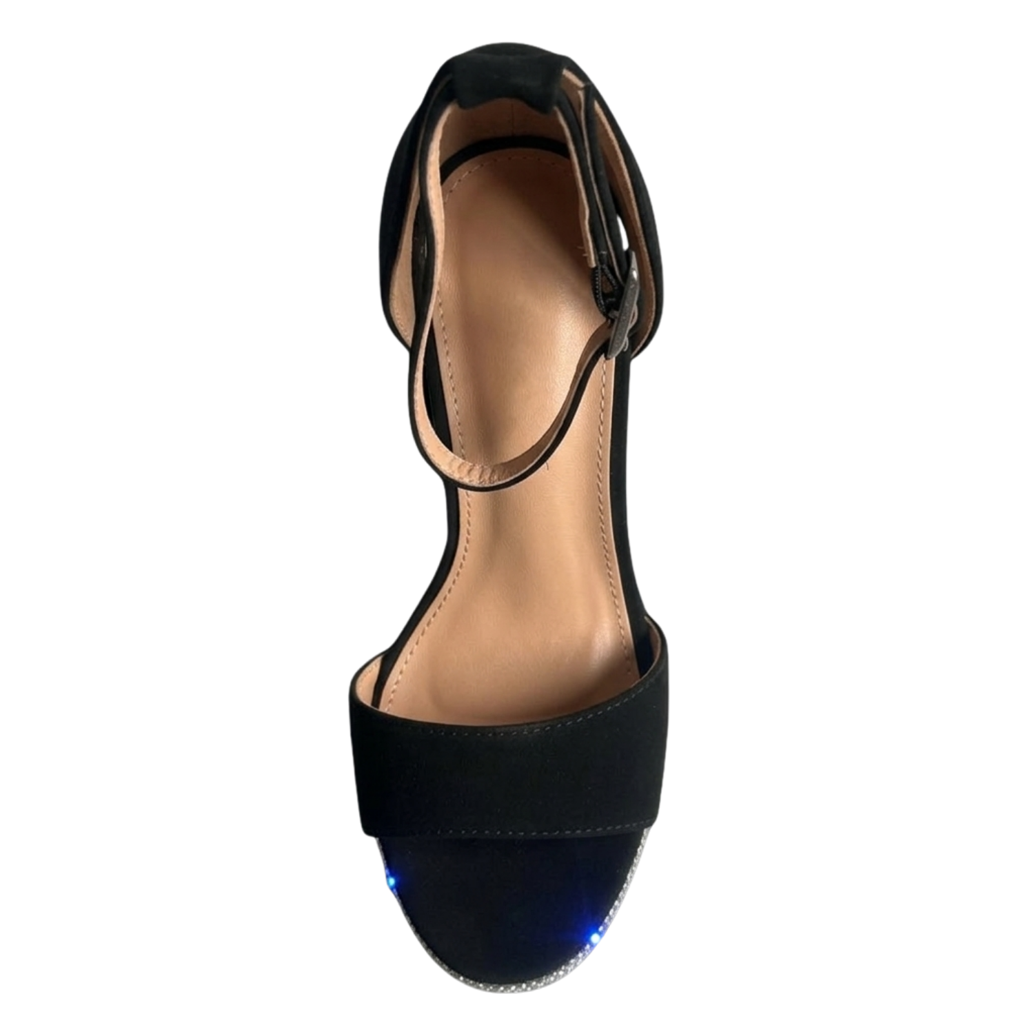 Sandale damă piele ECO, platformă 4 cm, cod 695A